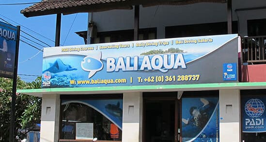 scuba diving tour bali