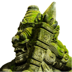 Photo of balinese divinity statue