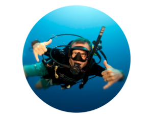 Scuba diving in Bali image for PADI course