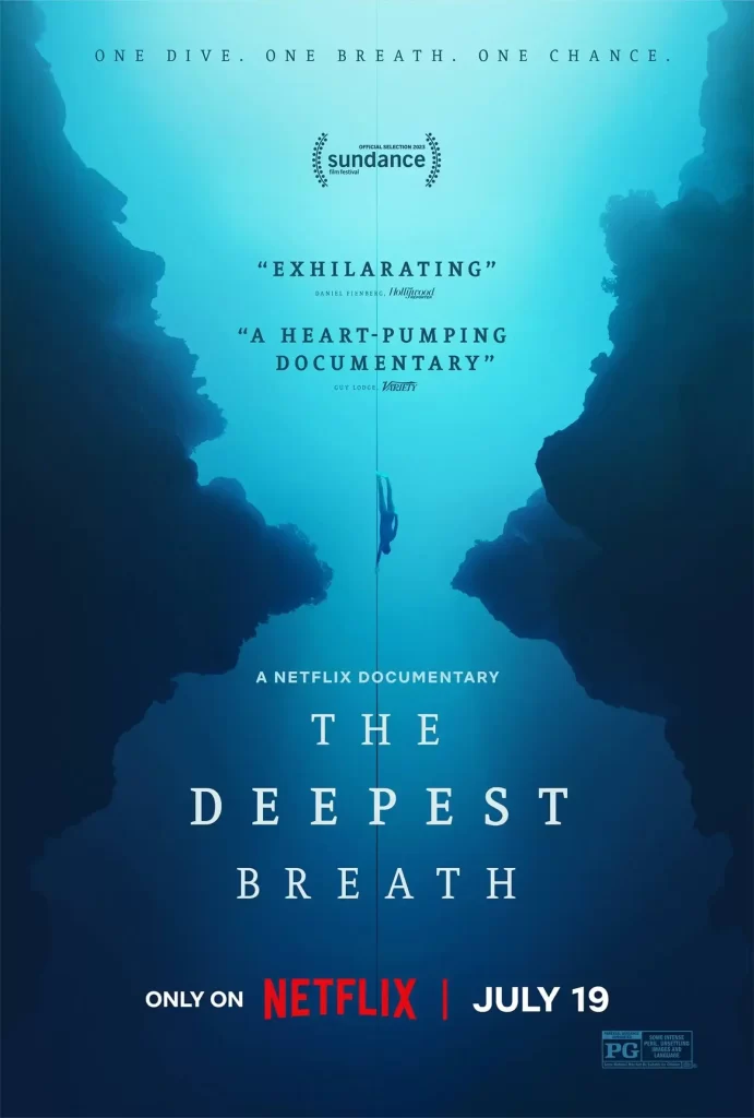 A netflix documentary "The Deepest Breath" released on July 19th 2023